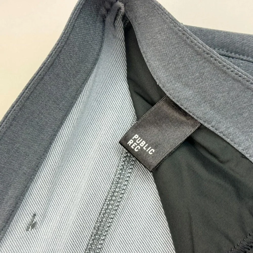 Public Rec‎ Workday Pant 2.0 Mens 34/30 NWT $128 Slate Stretch Pockets Golf Work